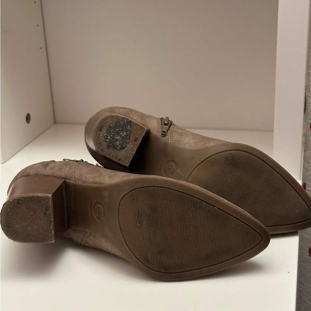 Guess Brown Ankle Boots with Suede Finish - Picture 6 of 6